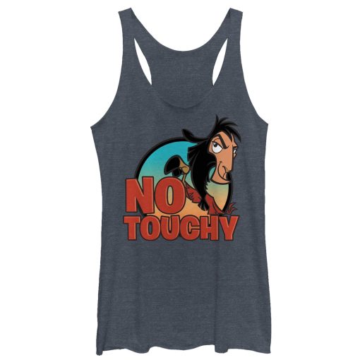 Women’s The Emperor’s New Groove No Touchy Point Racerback Tank Top