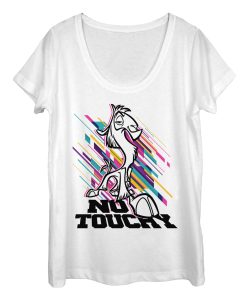 Women’s The Emperor’s New Groove No Touchy Streaks Scoop Neck