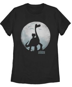 Women’s The Good Dinosaur Arlo and Spot Moon T-Shirt