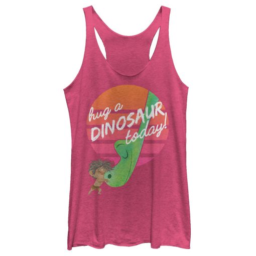 Women’s The Good Dinosaur Hug a Dinosaur Racerback Tank Top