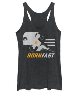 Women’s The Incredibles 2 Dash Born Fast Racerback Tank Top