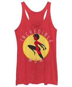 Women’s The Incredibles 2 Incredible Mom Circle Racerback Tank Top