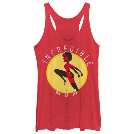 Women’s The Incredibles 2 Incredible Mom Circle Racerback Tank Top