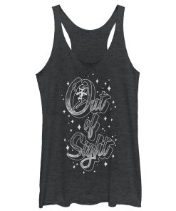 Women’s The Incredibles 2 Violet Out of Sight Stars Racerback Tank Top