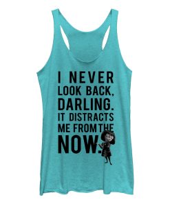 Women’s The Incredibles Edna Mode Never Look Back Racerback Tank Top