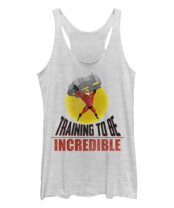 Women’s The Incredibles Training to Be Incredible Racerback Tank Top
