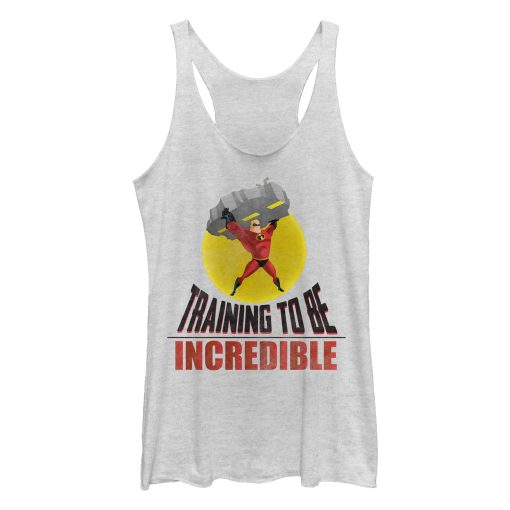 Women’s The Incredibles Training to Be Incredible Racerback Tank Top