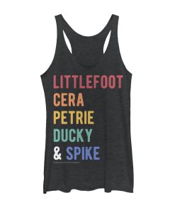 Women’s The Land Before Time Best Friend Names Racerback Tank Top