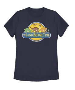 Women’s The Land Before Time Character Title T-Shirt
