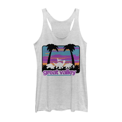 Women’s The Land Before Time Retro Great Valley Racerback Tank Top