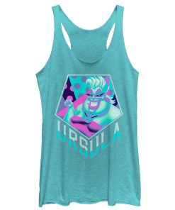 Women’s The Little Mermaid 90’s Ursula Racerback Tank Top