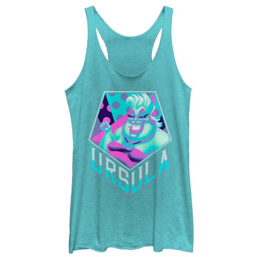 Women’s The Little Mermaid 90’s Ursula Racerback Tank Top