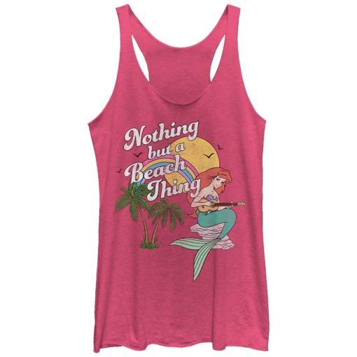 Women’s The Little Mermaid Ariel Beach Thing Racerback Tank Top