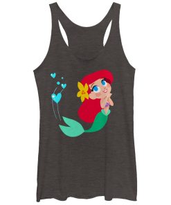 Women’s The Little Mermaid Ariel Love Racerback Tank Top