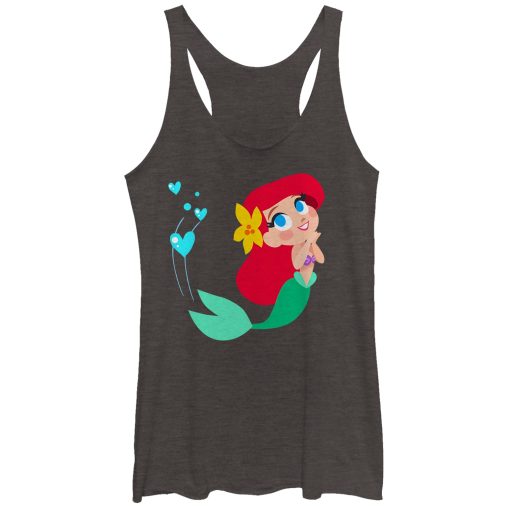 Women’s The Little Mermaid Ariel Love Racerback Tank Top