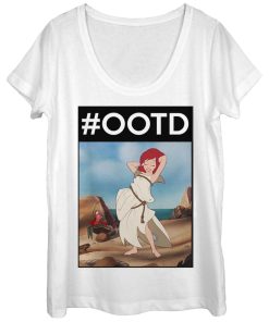 Women’s The Little Mermaid Ariel #OOTD Scoop Neck