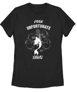 Women’s The Little Mermaid Unfortunate Soul Silhouette T-Shirt