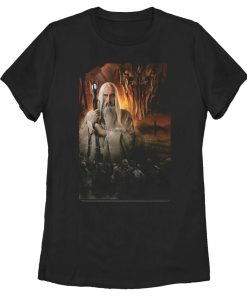 Women’s The Lord of the Rings Fellowship of the Ring Evil Saruman T-Shirt