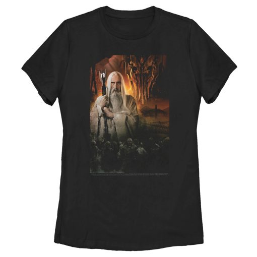 Women’s The Lord of the Rings Fellowship of the Ring Evil Saruman T-Shirt