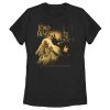 Women’s The Lord of the Rings Fellowship of the Ring Gandalf Frodo and Sauron Logo T-Shirt