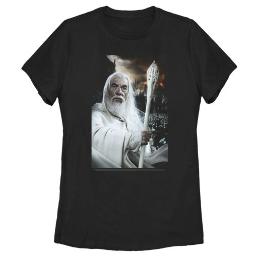 Women’s The Lord of the Rings Fellowship of the Ring Gandalf Portrait T-Shirt