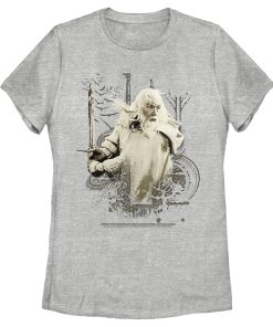 Women’s The Lord of the Rings Fellowship of the Ring Gandalf Ready for Battle T-Shirt