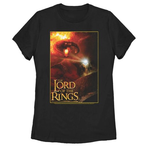 Women’s The Lord of the Rings Fellowship of the Ring Gandalf and the Balrog T-Shirt