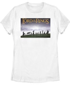 Women’s The Lord of the Rings Fellowship of the Ring Movie Poster T-Shirt