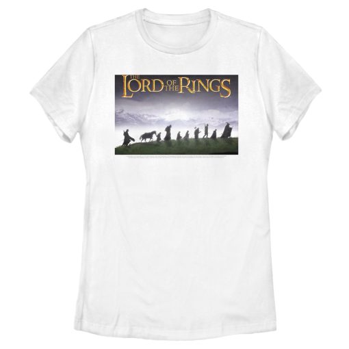 Women’s The Lord of the Rings Fellowship of the Ring Movie Poster T-Shirt