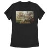 Women’s The Lord of the Rings Fellowship of the Ring Trilogy Movie Poster T-Shirt