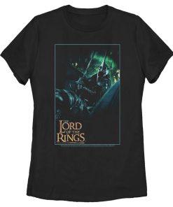 Women’s The Lord of the Rings Fellowship of the Ring Witch-King of Angmar Movie Poster T-Shirt