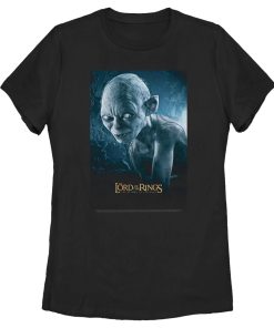 Women’s The Lord of the Rings Return of the King Gollum Movie Poster T-Shirt