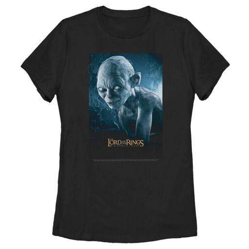 Women’s The Lord of the Rings Return of the King Gollum Movie Poster T-Shirt