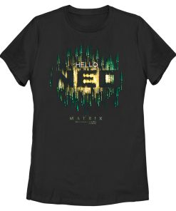 Women’s The Matrix Resurrections Hello Neo T-Shirt