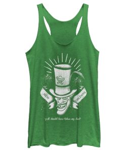Women’s The Princess and the Frog Shadow Man Deal Racerback Tank Top