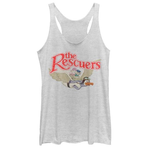 Women’s The Rescuers Down Under Flight Racerback Tank Top