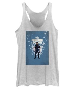 Women’s The Suicide Squad Captain Boomerang Poster Racerback Tank Top