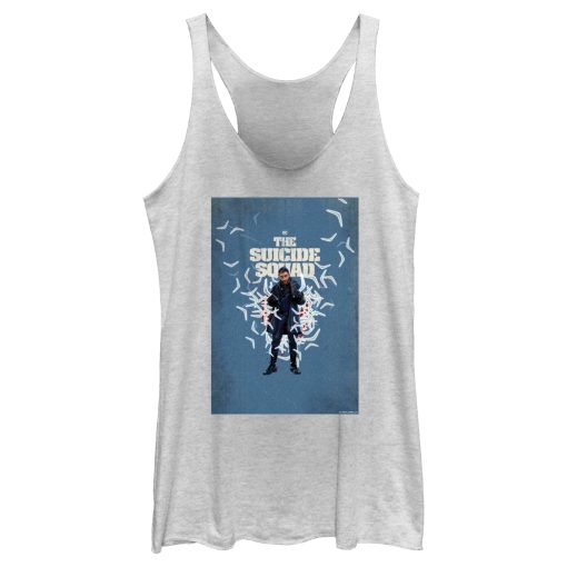 Women’s The Suicide Squad Captain Boomerang Poster Racerback Tank Top