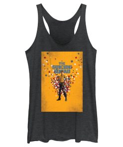 Women’s The Suicide Squad Colonel Rick Flag Poster Racerback Tank Top