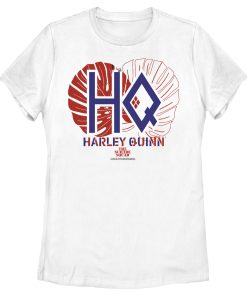 Women’s The Suicide Squad Harley Quinn Leaf Logo T-Shirt