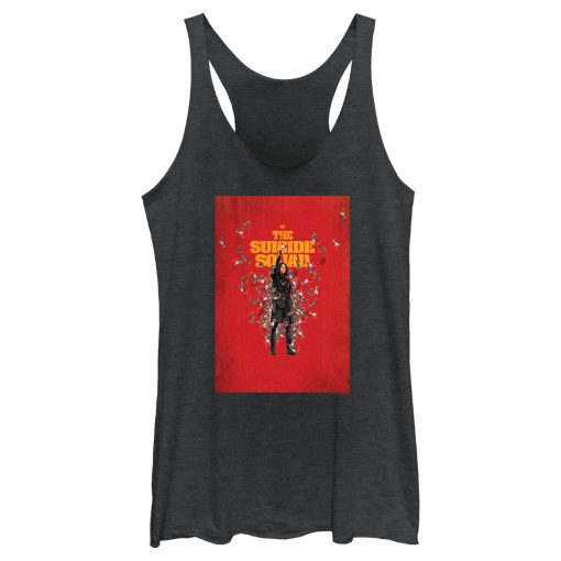 Women’s The Suicide Squad Ratcatcher 2 Poster Racerback Tank Top