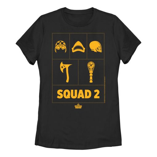 Women’s The Suicide Squad Squad 2 Symbols T-Shirt