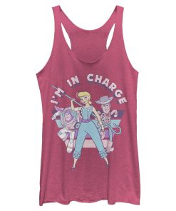 Women’s Toy Story Bo Peep In Charge Racerback Tank Top