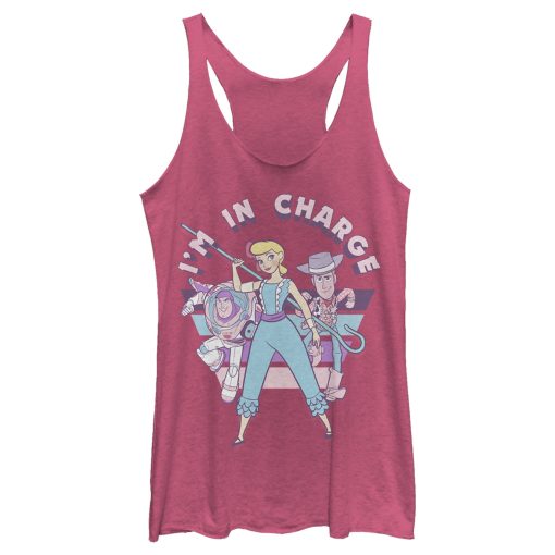 Women’s Toy Story Bo Peep In Charge Racerback Tank Top