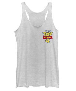 Women’s Toy Story Bold Logo Badge Racerback Tank Top