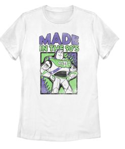 Women’s Toy Story Buzz Lightyear Made in 90s T-Shirt