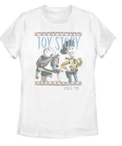 Women’s Toy Story Cartoon Border Friends T-Shirt