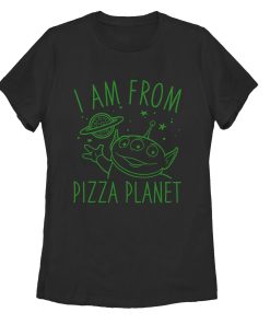 Women’s Toy Story Come in Peace from Pizza Planet T-Shirt