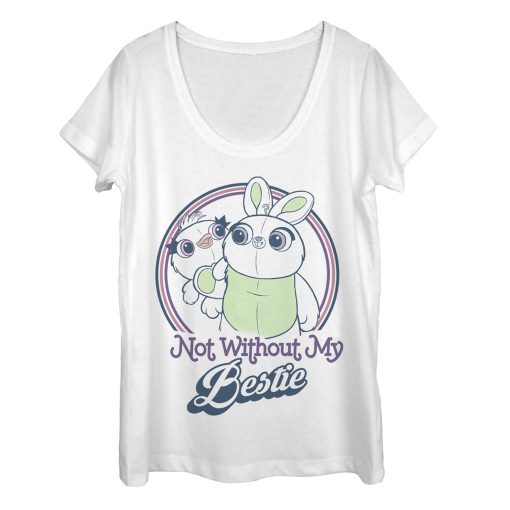 Women’s Toy Story Ducky & Bunny Besties Scoop Neck