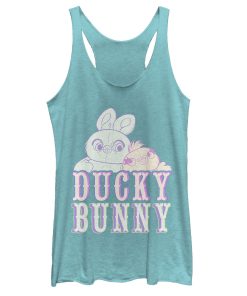 Women’s Toy Story Ducky & Bunny Hugs Racerback Tank Top